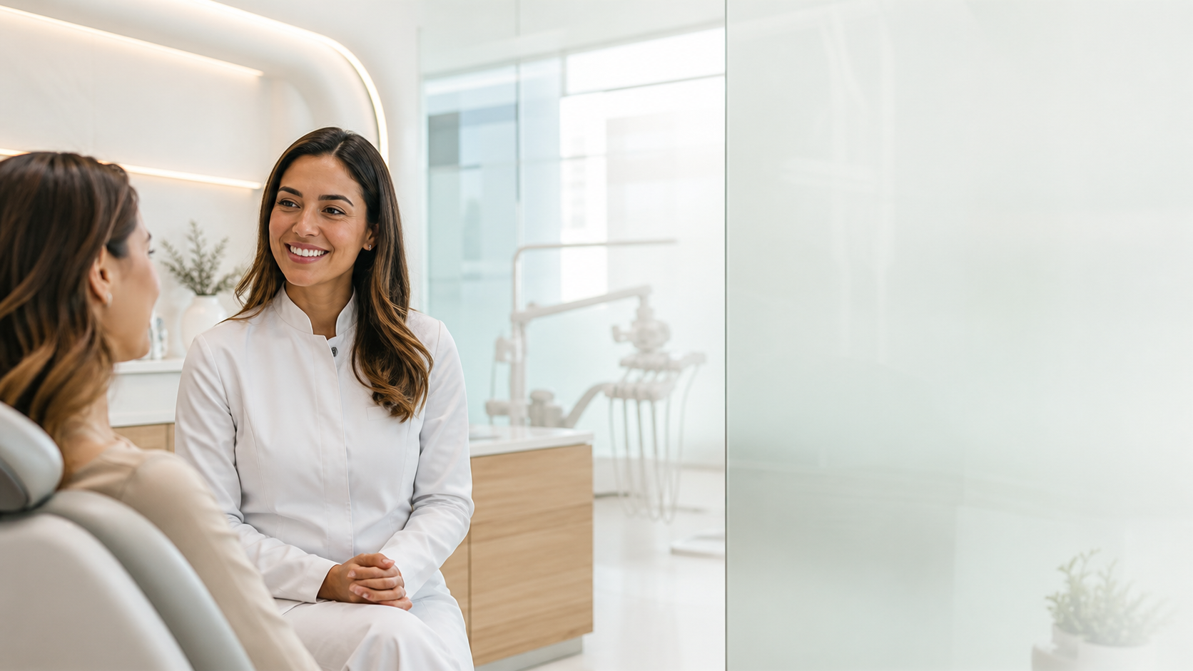 Atendimento em clínica odontológica